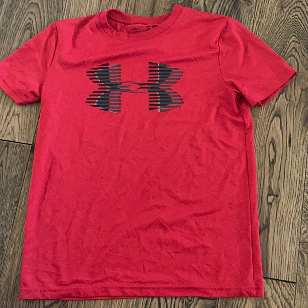 Under Armour red T-shirt. Dri-fit